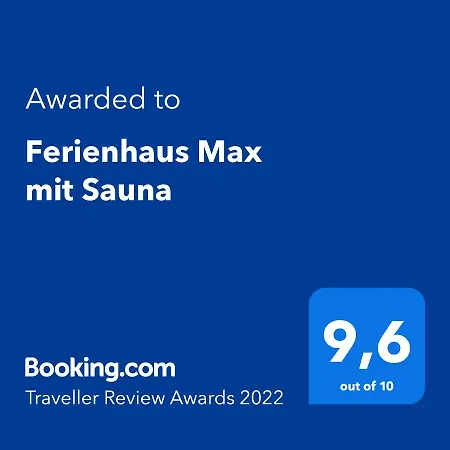 Vakantiehuis Max Mit Sauna