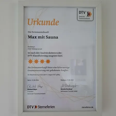Max Mit Sauna Rehburg-Loccum