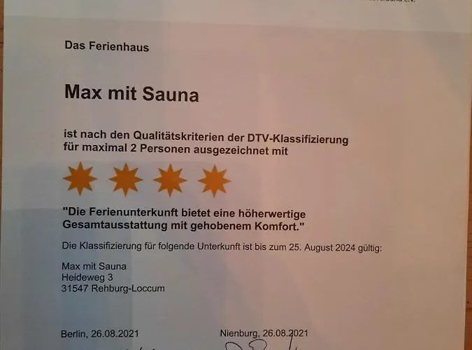 Tatil Evi Max Mit Sauna